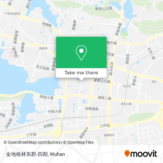 金地格林东郡-四期 map