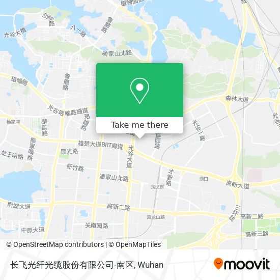 长飞光纤光缆股份有限公司-南区 map