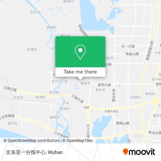京东亚一分拣中心 map