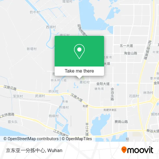 京东亚一分拣中心 map