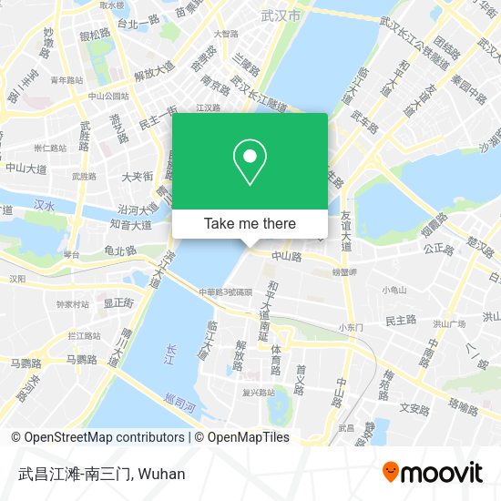 武昌江滩-南三门 map