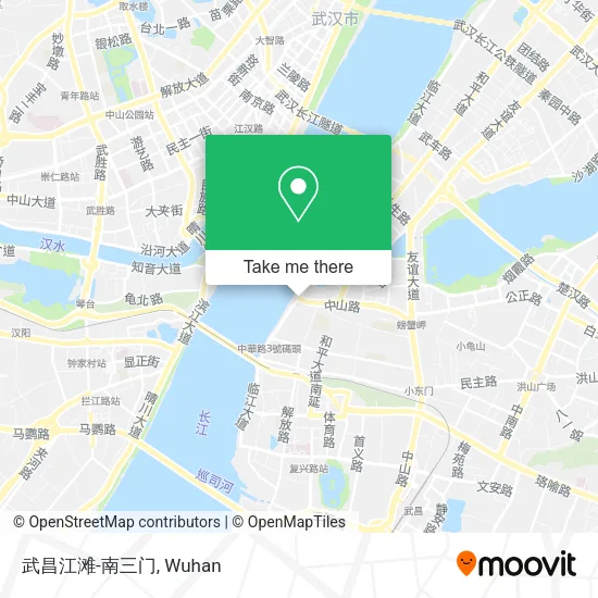 武昌江滩-南三门 map