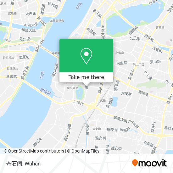 奇石阁 map