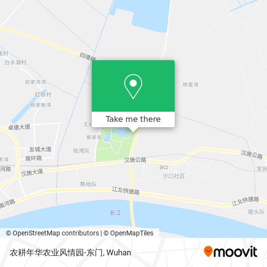 农耕年华农业风情园-东门 map
