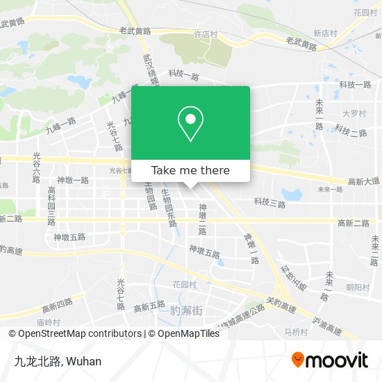 九龙北路 map