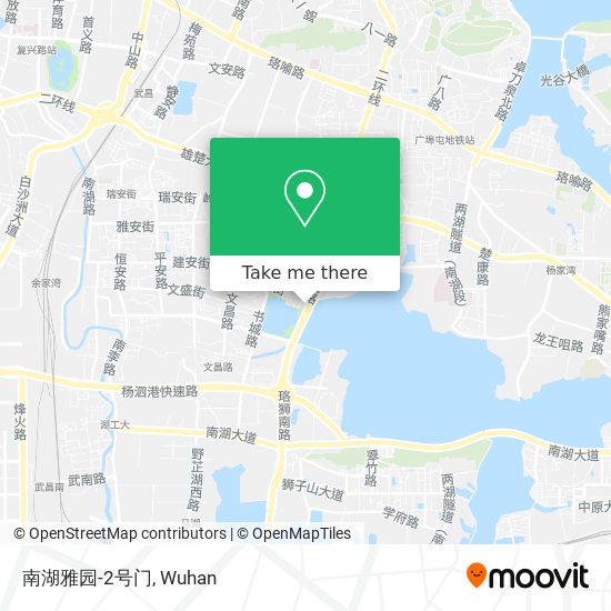 南湖雅园-2号门 map