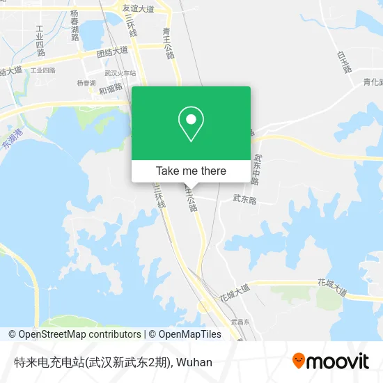 特来电充电站(武汉新武东2期) map