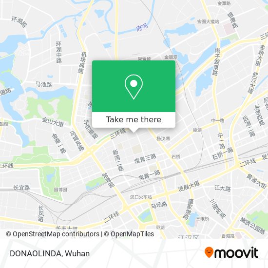 DONAOLINDA map