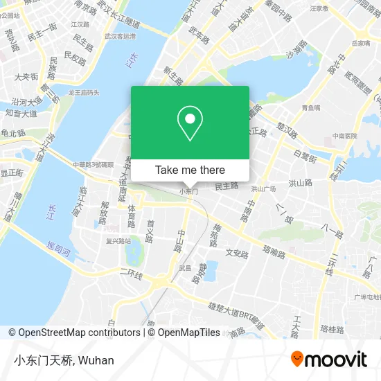 小东门天桥 map