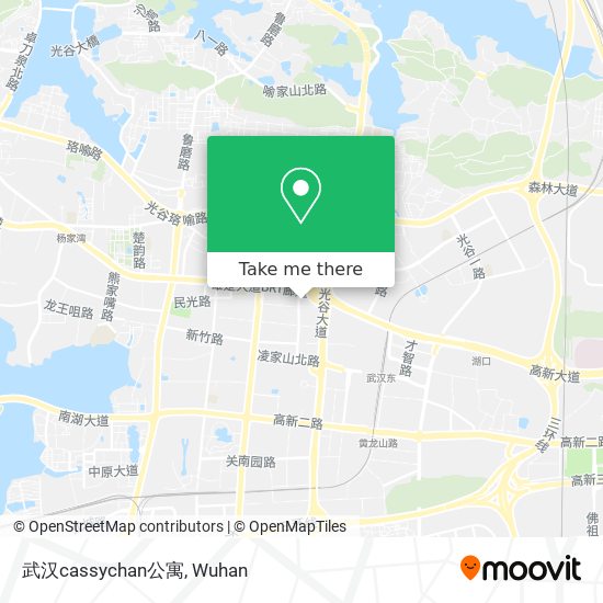 武汉cassychan公寓 map