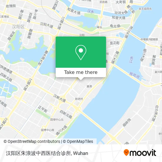 汉阳区朱浪波中西医结合诊所 map