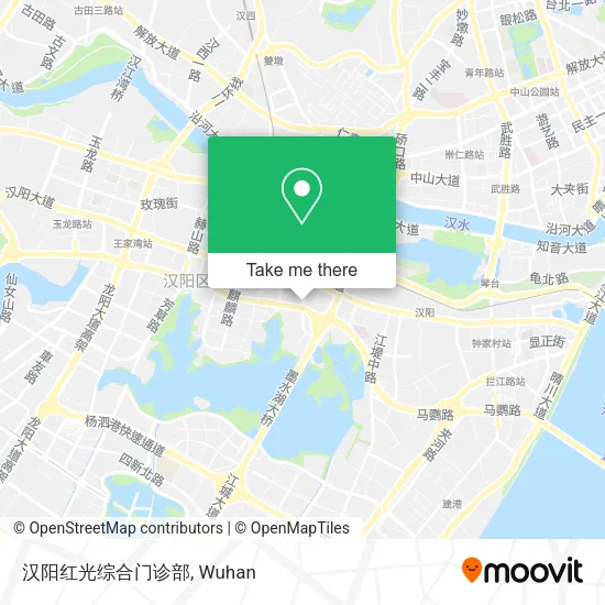 汉阳红光综合门诊部 map