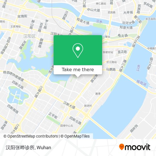 汉阳张晔诊所 map