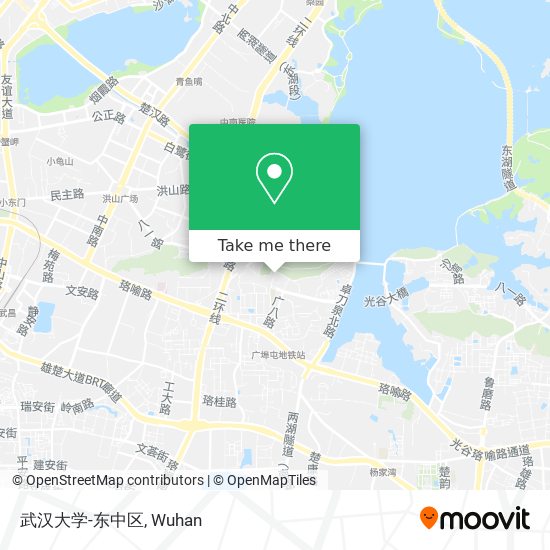 武汉大学-东中区 map