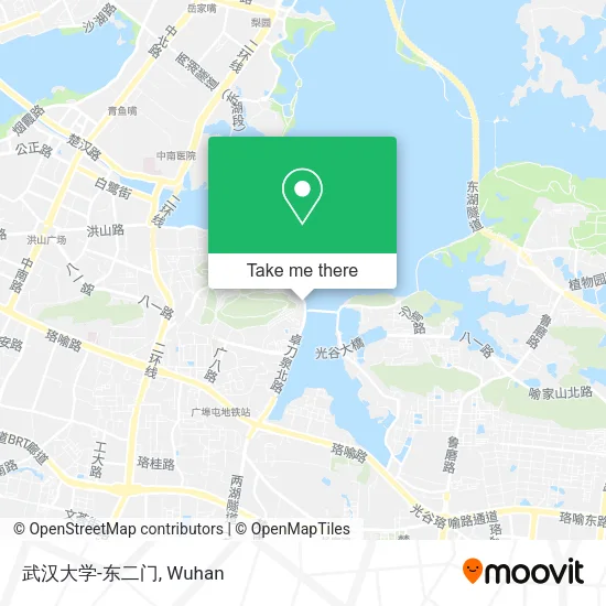 武汉大学-东二门 map