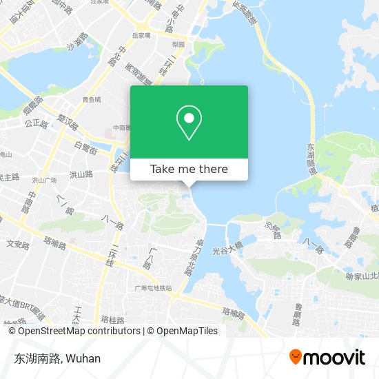 东湖南路 map