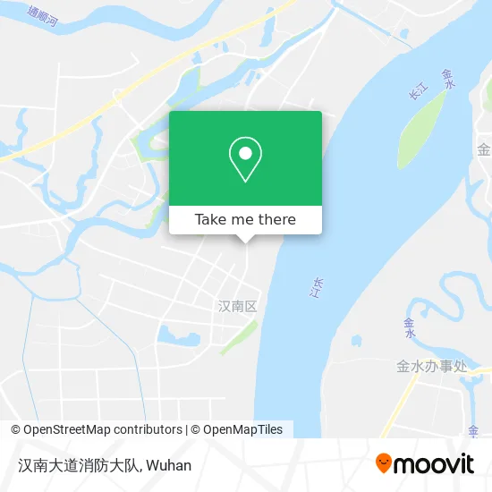 汉南大道消防大队 map