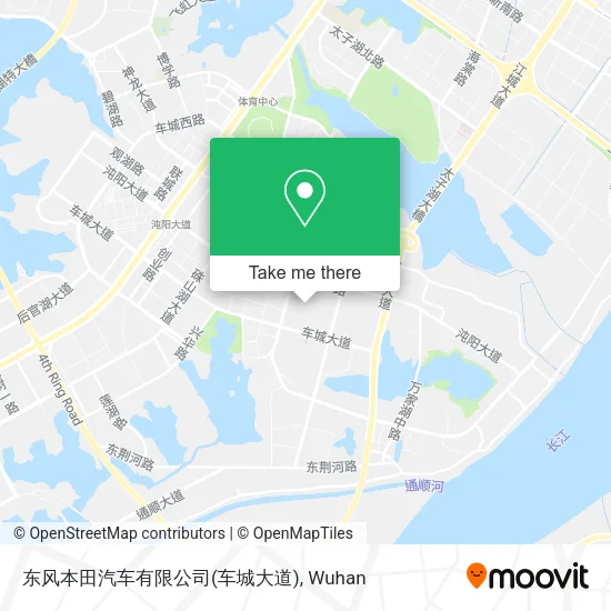东风本田汽车有限公司(车城大道) map