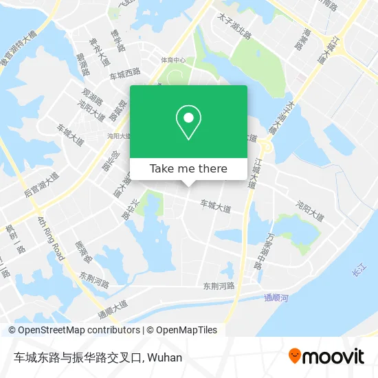 车城东路与振华路交叉口 map