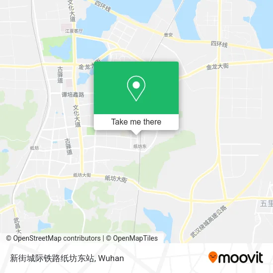 新街城际铁路纸坊东站 map