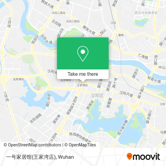 一号家居馆(王家湾店) map