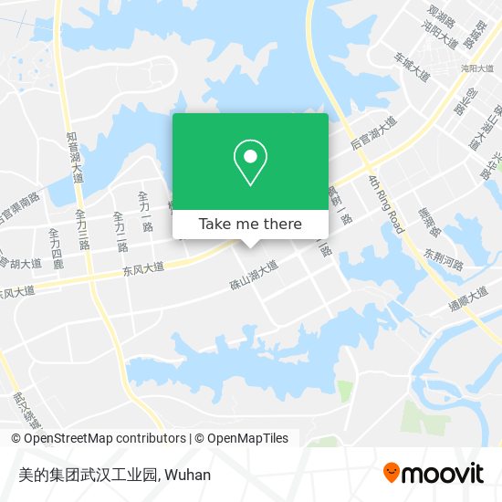美的集团武汉工业园 map