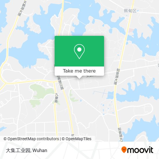 大集工业园 map
