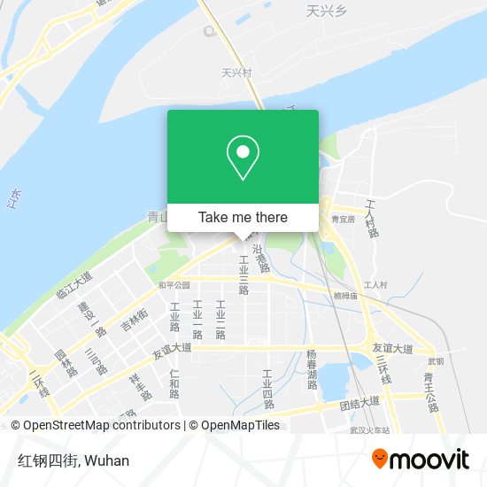 红钢四街 map