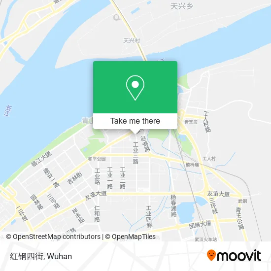 红钢四街 map