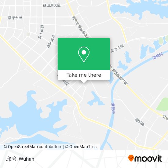 邱湾 map
