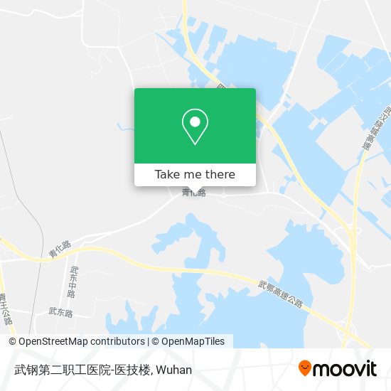 武钢第二职工医院-医技楼 map