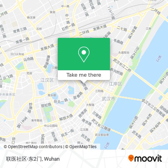 联医社区-东2门 map