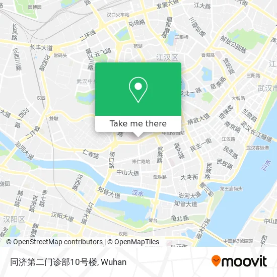 同济第二门诊部10号楼 map