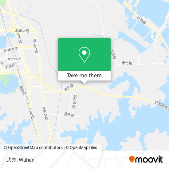 武东 map