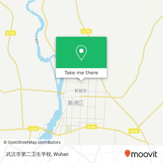 武汉市第二卫生学校 map