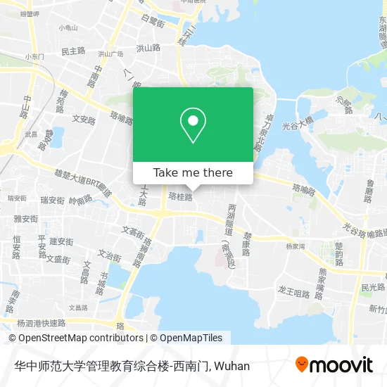 华中师范大学管理教育综合楼-西南门 map