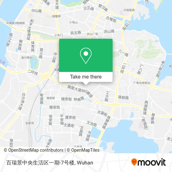 百瑞景中央生活区一期-7号楼 map