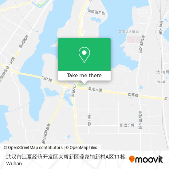 武汉市江夏经济开发区大桥新区龚家铺新村A区11栋 map