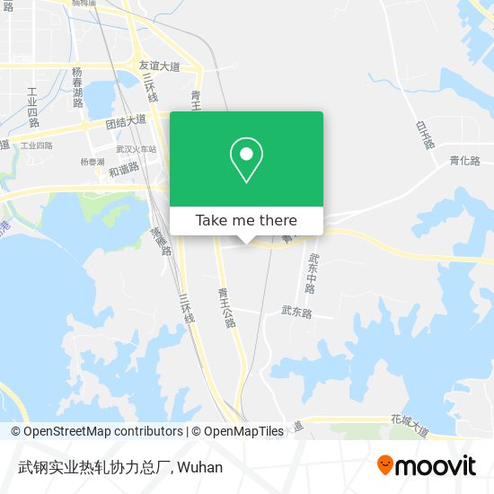 武钢实业热轧协力总厂 map
