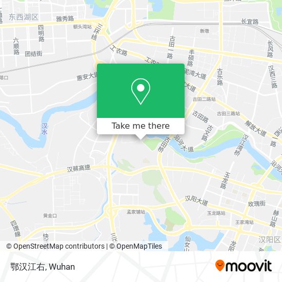 鄂汉江右 map