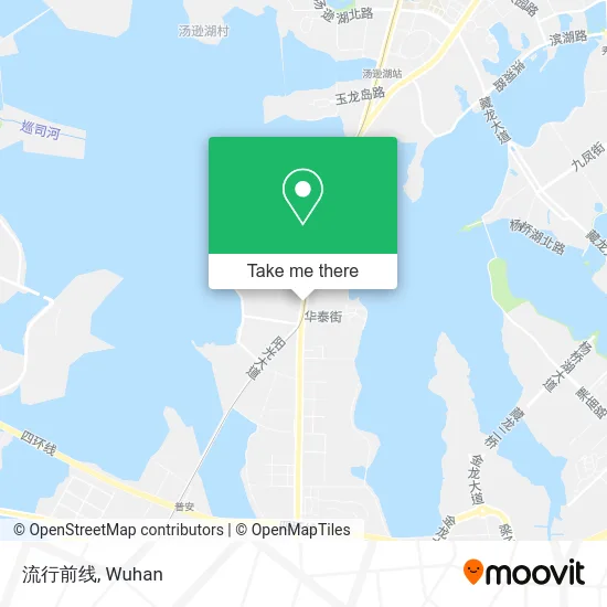流行前线 map