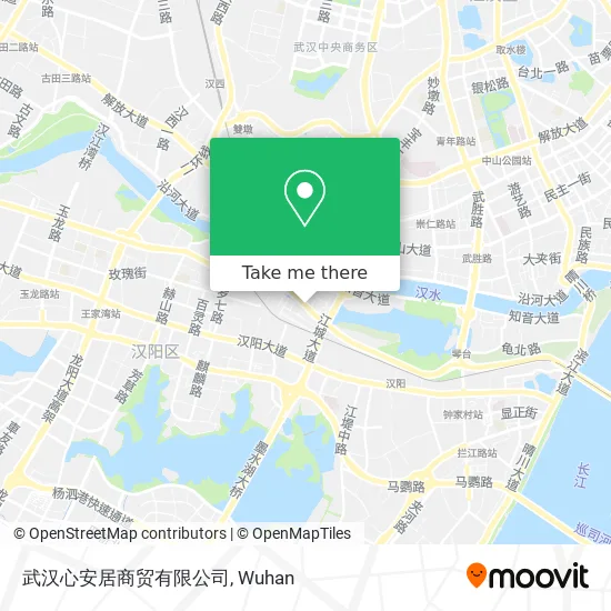武汉心安居商贸有限公司 map
