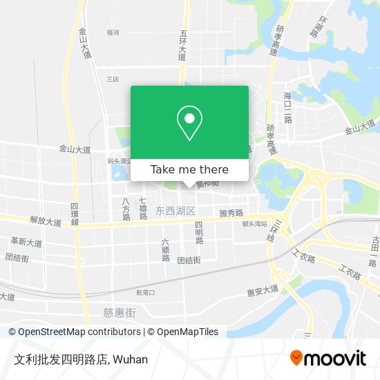 文利批发四明路店 map