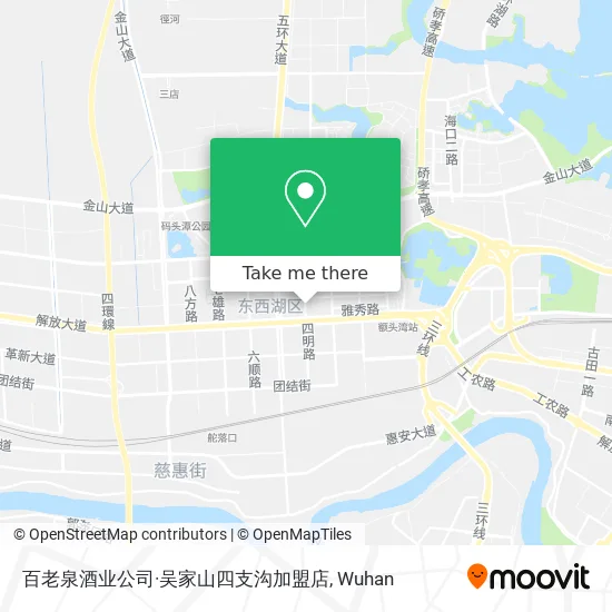 百老泉酒业公司·吴家山四支沟加盟店 map