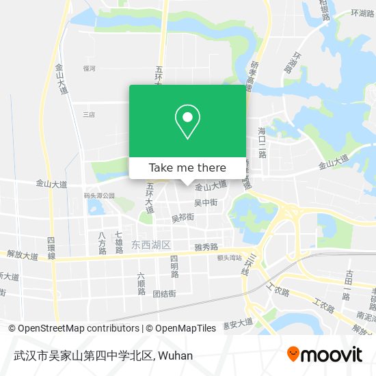 武汉市吴家山第四中学北区 map