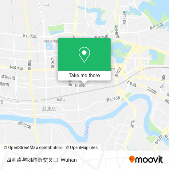 四明路与团结街交叉口 map