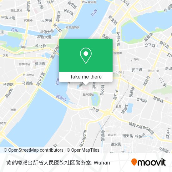 黄鹤楼派出所省人民医院社区警务室 map