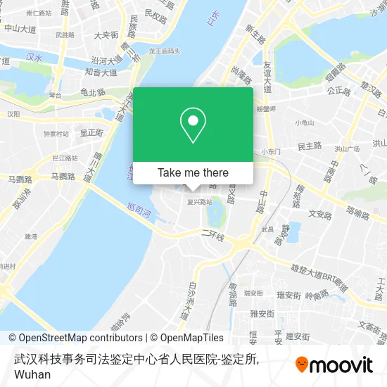 武汉科技事务司法鉴定中心省人民医院-鉴定所 map