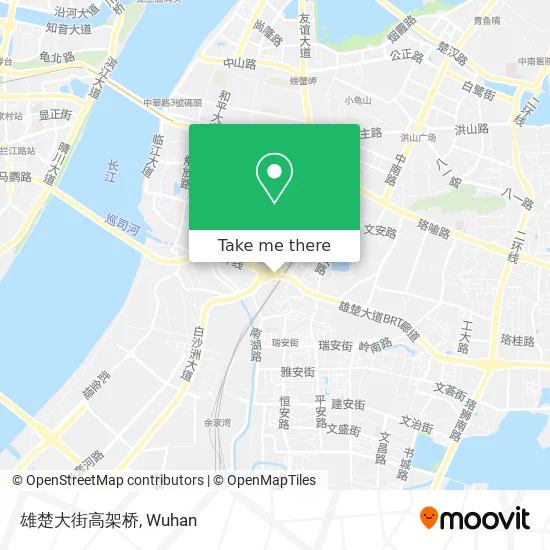 雄楚大街高架桥 map