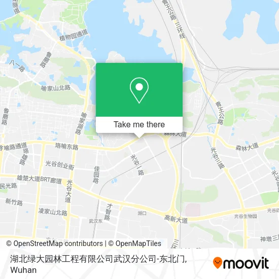 湖北绿大园林工程有限公司武汉分公司-东北门 map